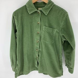Ll bean comfort corduroy big shirt - like new